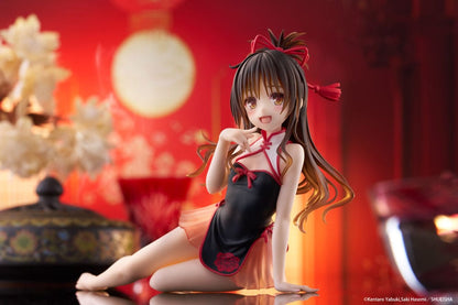 To Love-Ru Darkness PVC Statue Desktop Cute Figure Mikan Yuki Chinese Dress Ver. 13 cm Image 11
