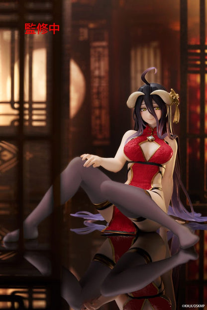 Overlord PVC Statue Desktop Cute Figure Albedo Chinese Dress Ver. Renewal 13 cm Image 11