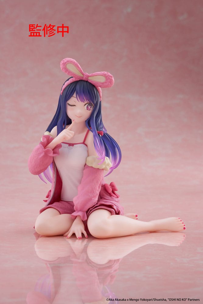 Oshi no Ko PVC Statue Desktop Cute Figure Ai (Rabbit Room Wear ver.) 13 cm Image 6