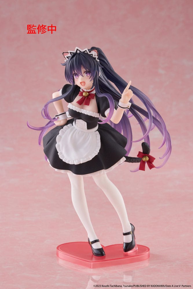 Date A Live V Coreful PVC Statue Tohka Yatogami Cat Ear Maid Ver. 18 cm Image 2