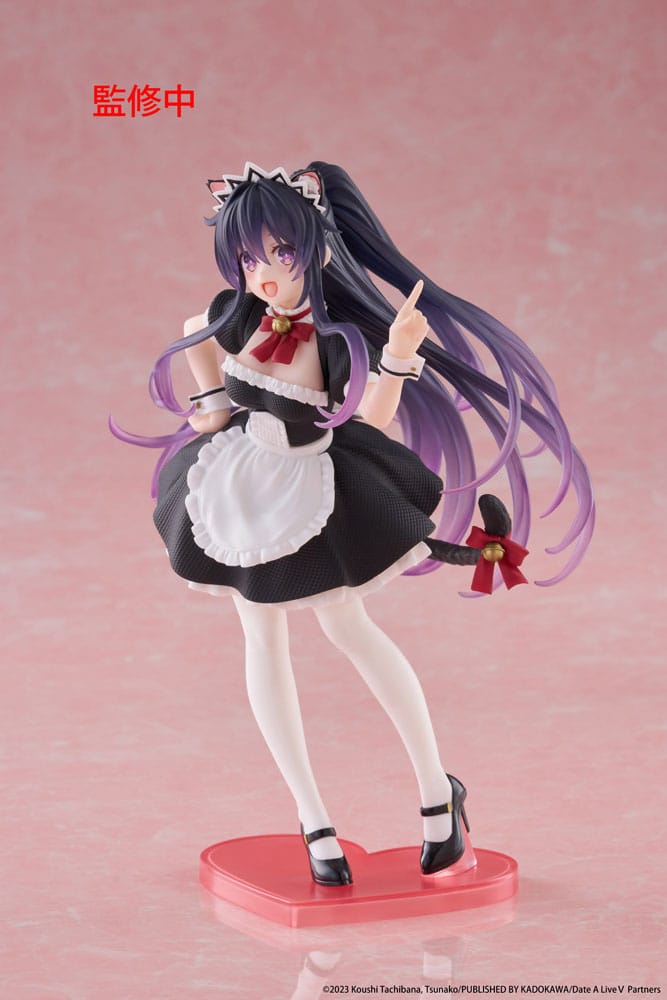 Date A Live V Coreful PVC Statue Tohka Yatogami Cat Ear Maid Ver. 18 cm Image 3