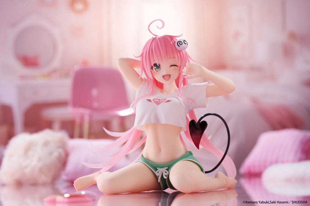 To Love-Ru Darkness PVC Statue Desktop Cute Figure Lala Roomwear Ver. 13 cm Image 11