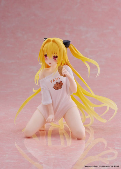 To Love-Ru Darkness PVC Statue Desktop Cute Figure Golden Darkness Roomwear Ver. 13 cm Image 6
