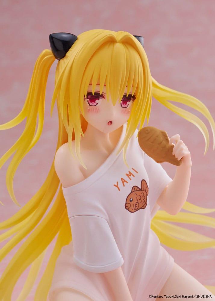 To Love-Ru Darkness PVC Statue Desktop Cute Figure Golden Darkness Roomwear Ver. 13 cm Image 10