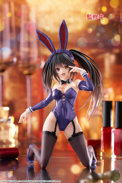 Date A Live V PVC Statue Desktop Cute Figure Kurumi Tokisaki Bunny Ver. Renewal 13 cm Image 3