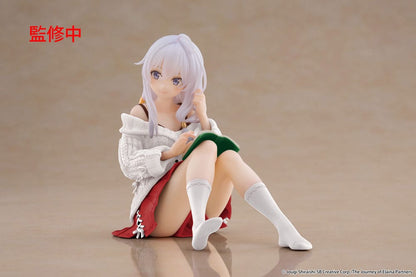 Wandering Witch: The Journey of Elaina PVC Statue Desktop Cute Figure Elaina Casual Clothes Ver. Renewal 13 cm Image 1