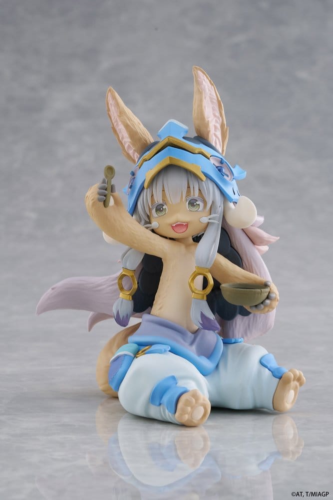 Made in Abyss Desktop Cute PVC Figur Nanachi (Mealtime ver.) 13 cm Image 2