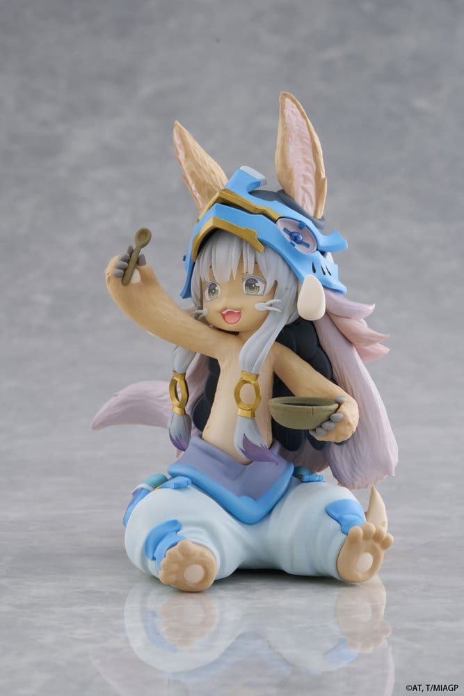 Made in Abyss Desktop Cute PVC Figur Nanachi (Mealtime ver.) 13 cm Image 3