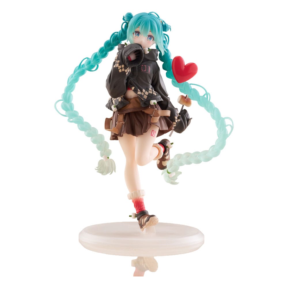Hatsune Miku PVC Statue Fashion Outdoor Ver. 18 cm Image 1