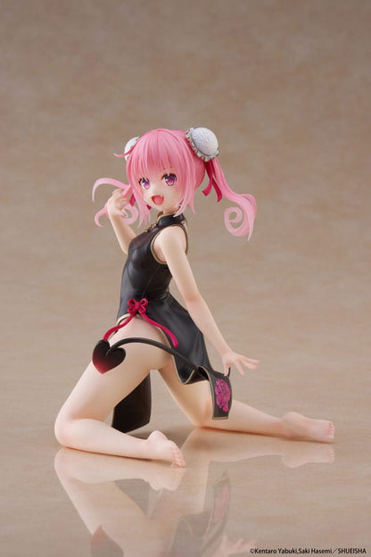 To Love-Ru PVC Statue Desktop Cute Figure Nana (China Dress Ver.) 13 cm Image 2