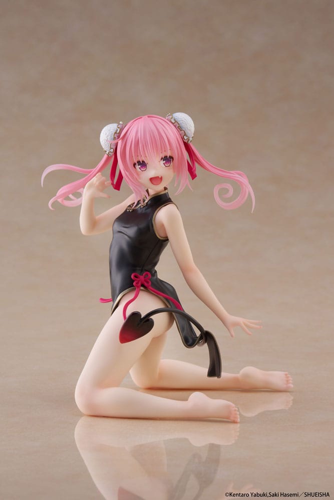 To Love-Ru PVC Statue Desktop Cute Figure Nana (China Dress Ver.) 13 cm Image 6