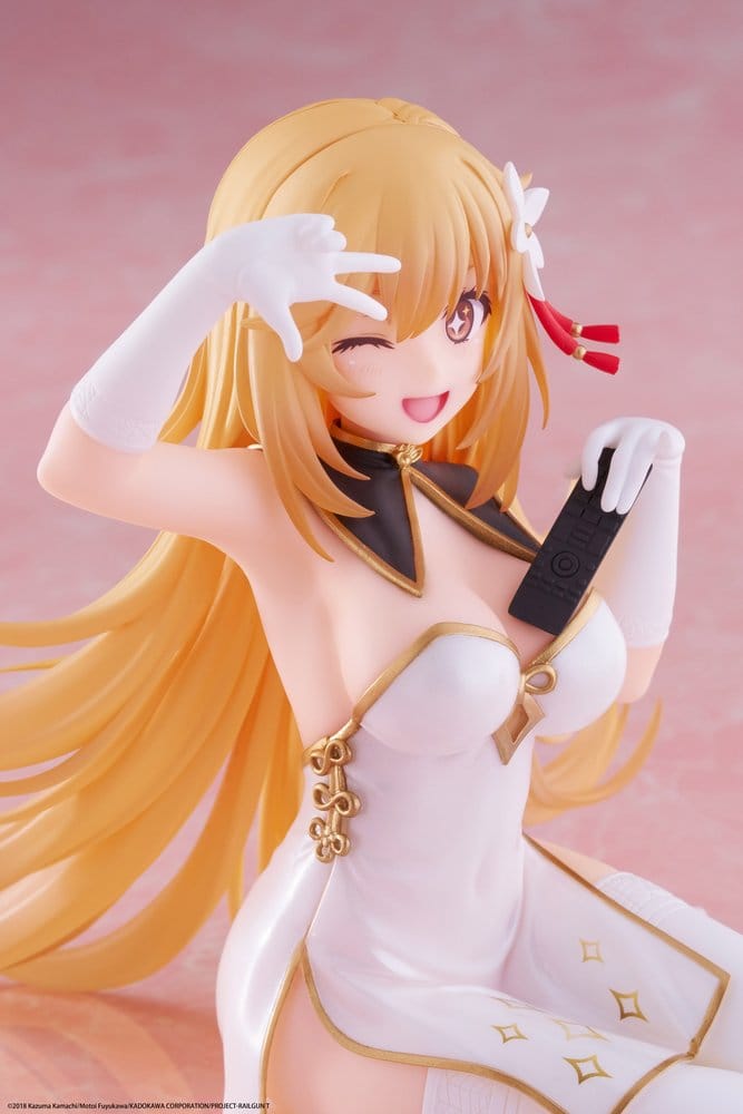 A Certain Scientific Railgun PVC Statue Desktop Cute Figure Misaki Shokuho Chinese Dress Ver. 13 cm Image 8