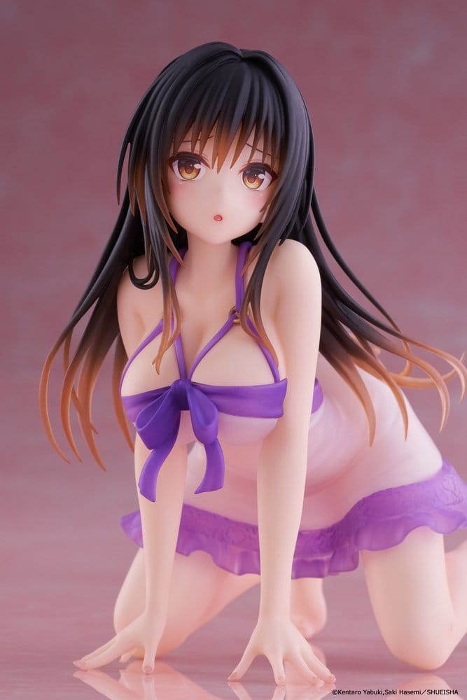 To Love Ru Darkness Desktop Cute PVC Statue Yui Kotegawa Room wear Ver. 13 cm Image 8