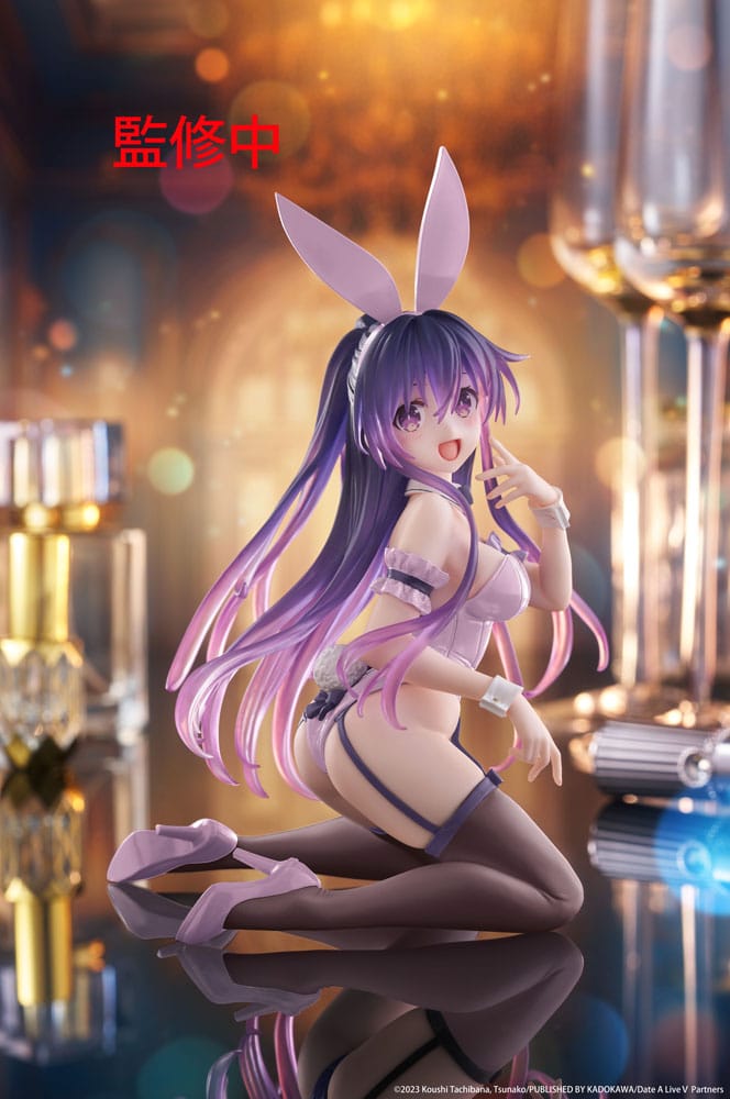 Date A Live PVC Statue Desktop Cute Figure Tohka Yatogami (Bunny Ver.) Renewal 13 cm Image 2