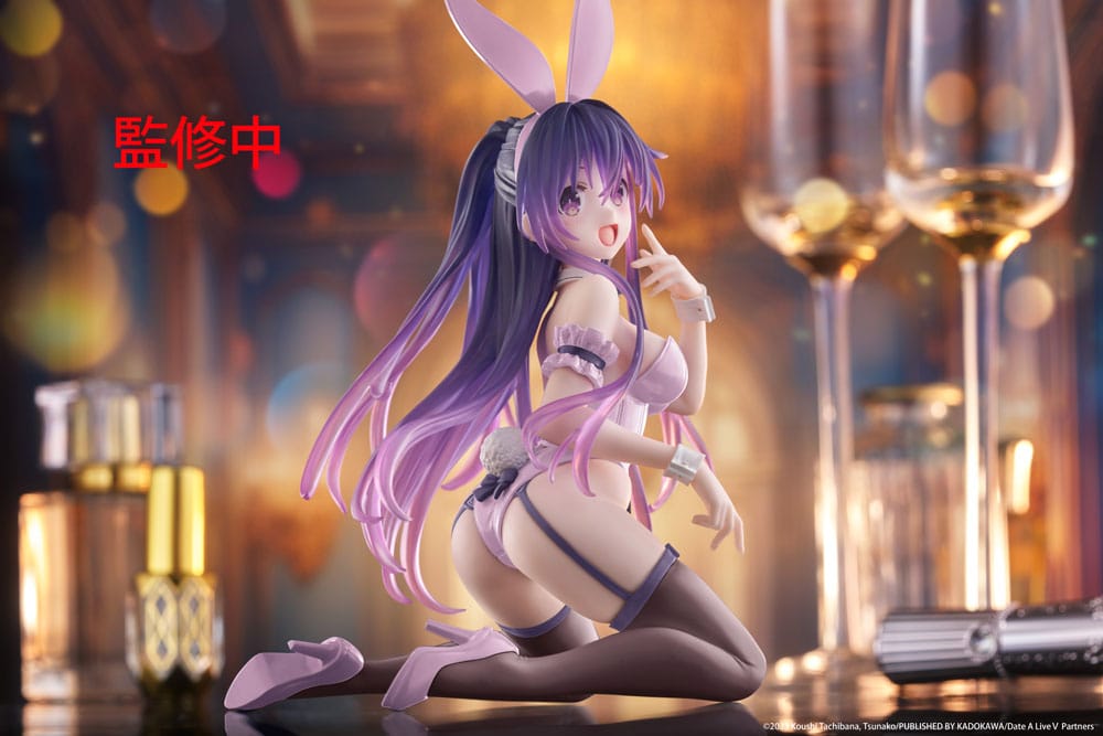 Date A Live PVC Statue Desktop Cute Figure Tohka Yatogami (Bunny Ver.) Renewal 13 cm Image 3