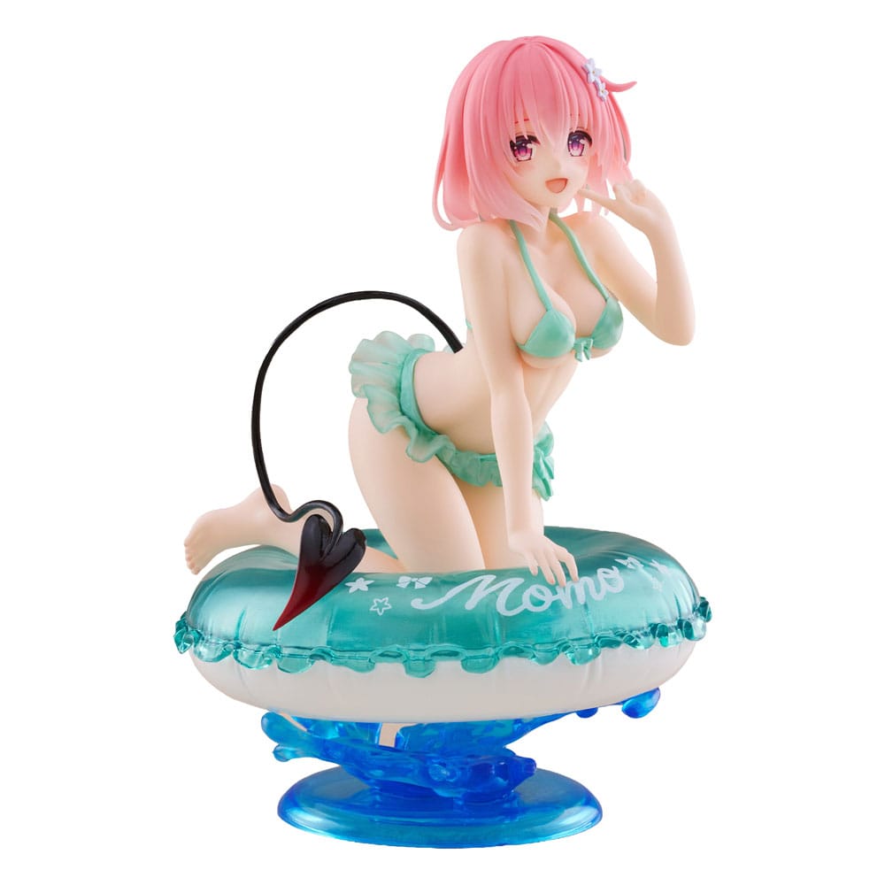 To Love-Ru Darkness PVC Statue Aqua Float Girls Darkness Momo 10 cm Image 1