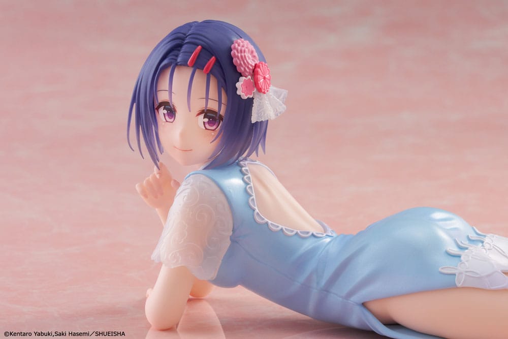 To Love-Ru Darkness PVC Statue Desktop Cute Figure Haruna Sairenji (China Dress Ver.) 13 cm Image 7