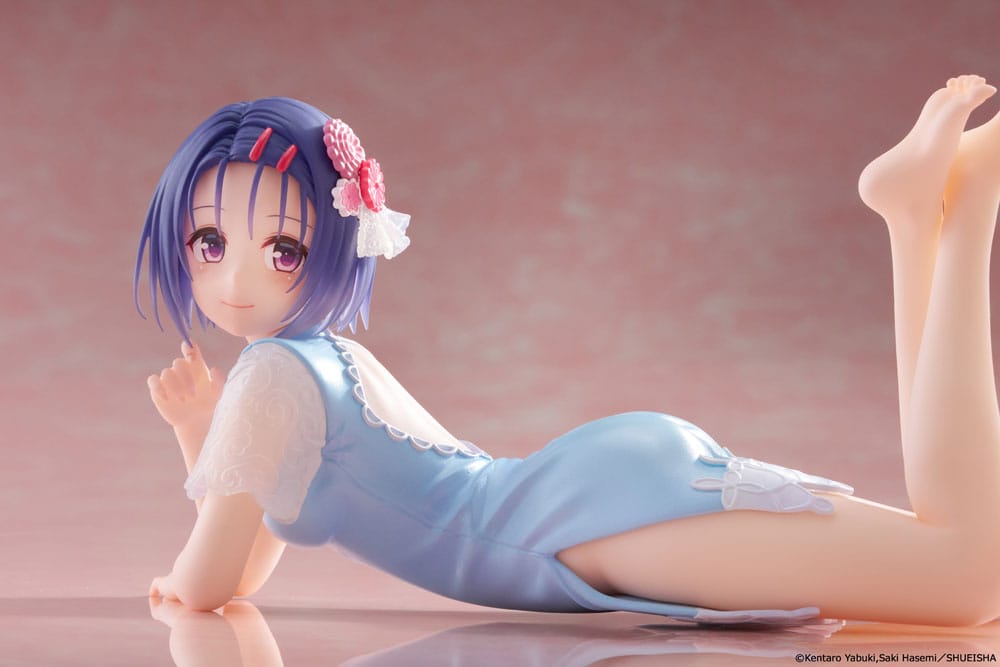To Love-Ru Darkness PVC Statue Desktop Cute Figure Haruna Sairenji (China Dress Ver.) 13 cm Image 8