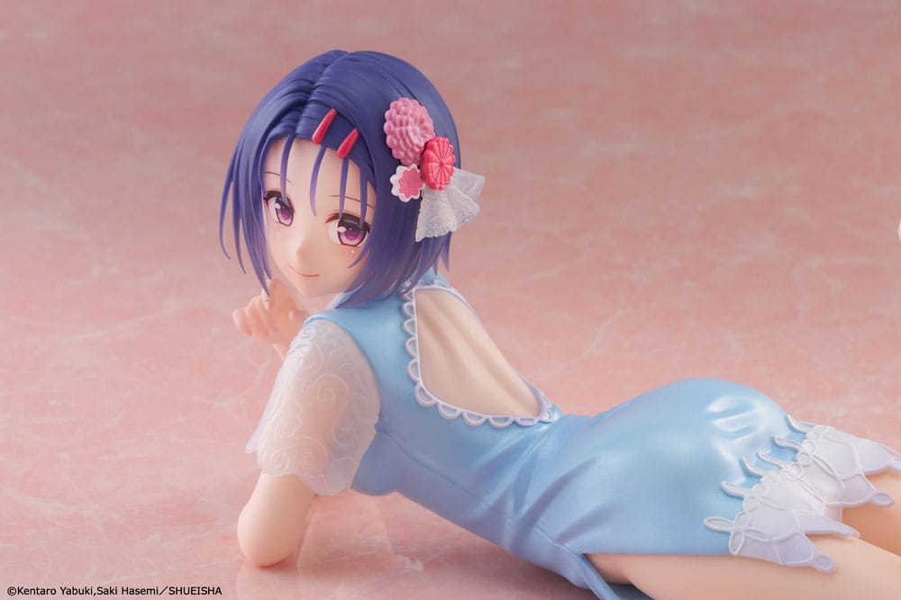 To Love-Ru Darkness PVC Statue Desktop Cute Figure Haruna Sairenji (China Dress Ver.) 13 cm Image 9