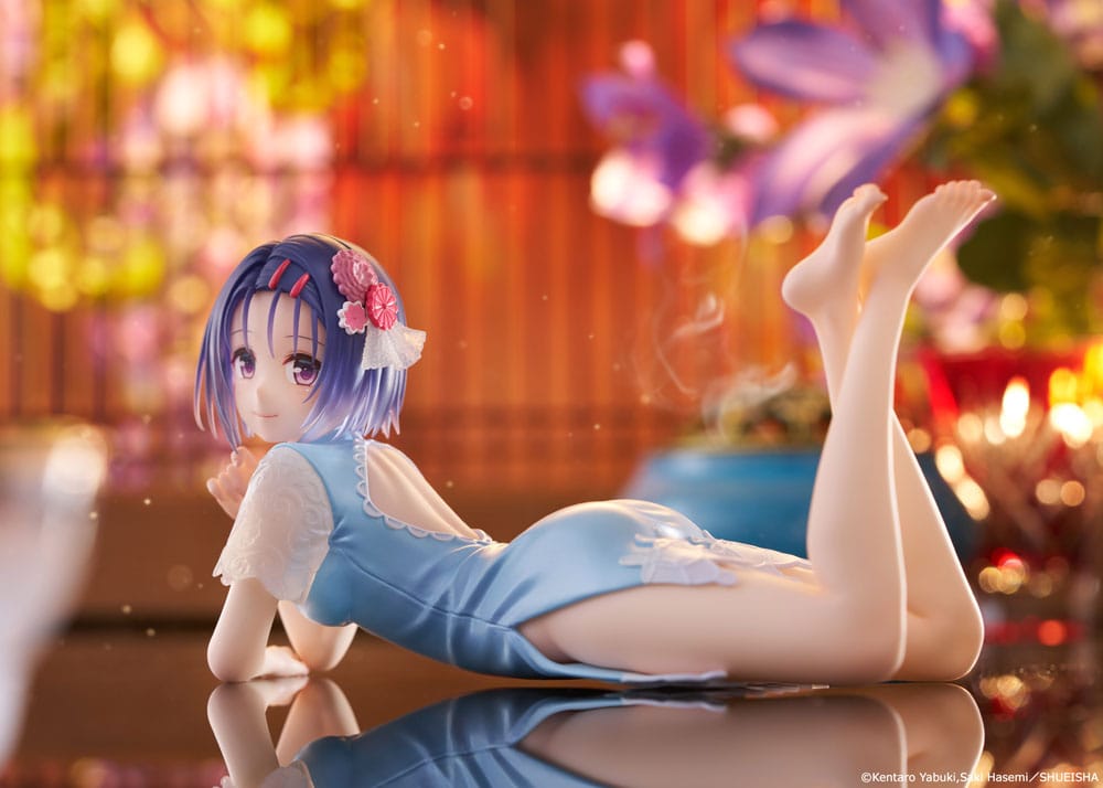 To Love-Ru Darkness PVC Statue Desktop Cute Figure Haruna Sairenji (China Dress Ver.) 13 cm Image 11