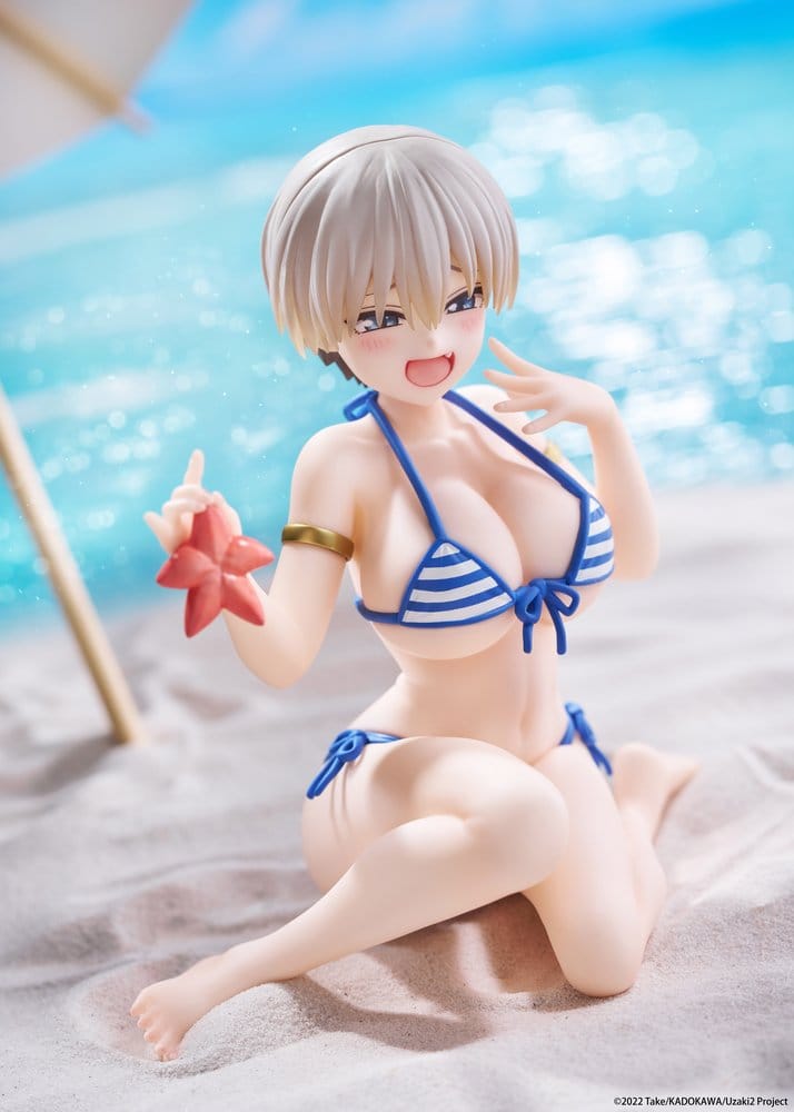 Uzaki-chan Wants to Hang Out! Desktop Cute PVC Figur Hana Uzaki (Swim wear Ver.) 13 cm Image 4