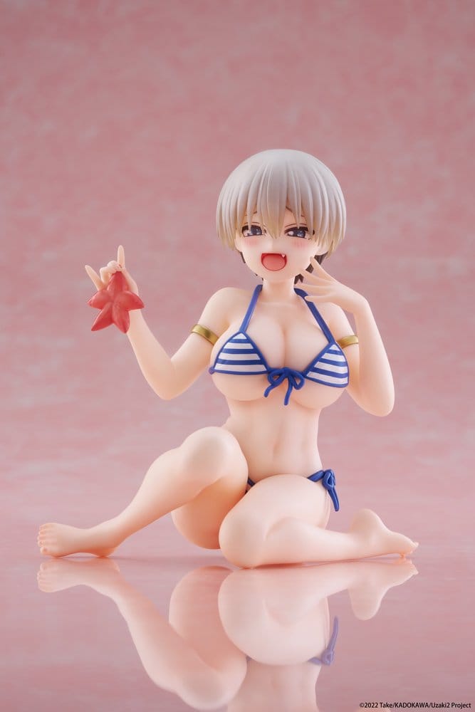 Uzaki-chan Wants to Hang Out! Desktop Cute PVC Figur Hana Uzaki (Swim wear Ver.) 13 cm Image 5