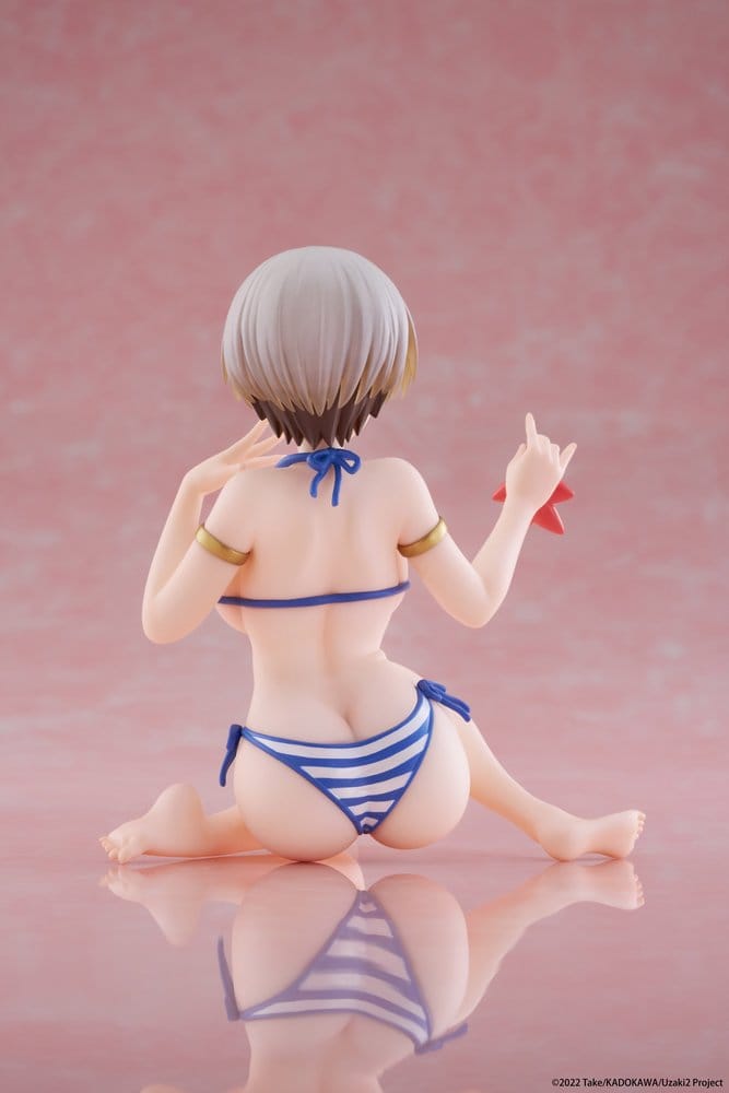 Uzaki-chan Wants to Hang Out! Desktop Cute PVC Figur Hana Uzaki (Swim wear Ver.) 13 cm Image 7