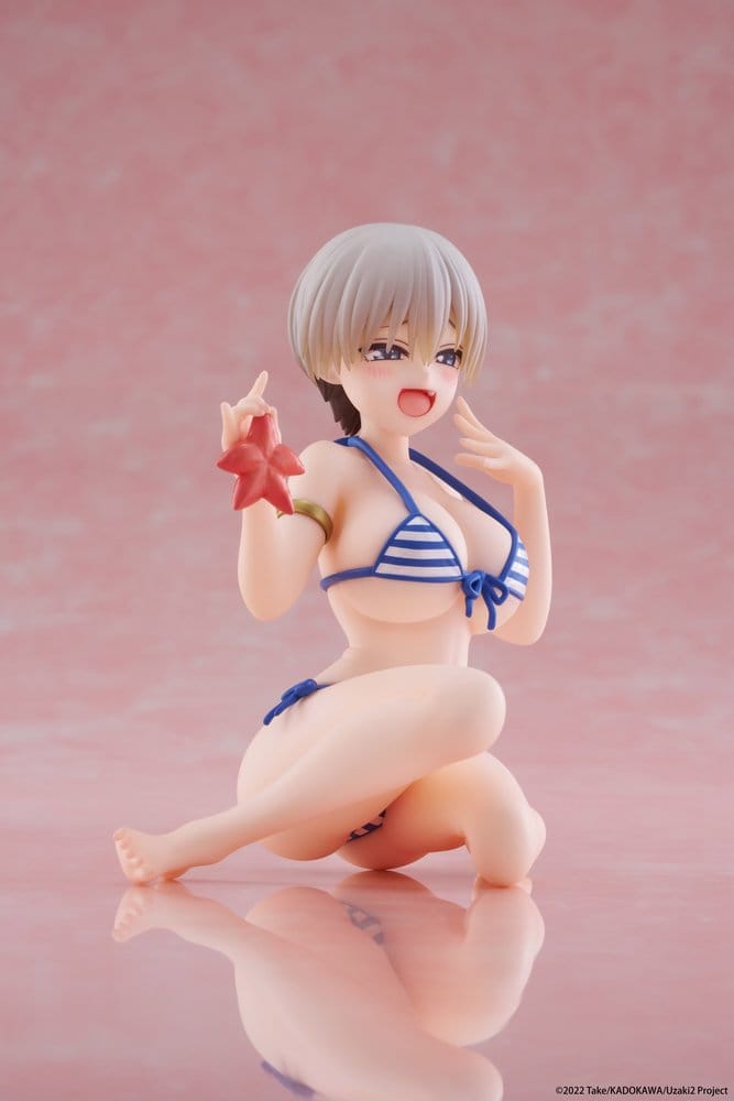 Uzaki-chan Wants to Hang Out! Desktop Cute PVC Figur Hana Uzaki (Swim wear Ver.) 13 cm Image 8