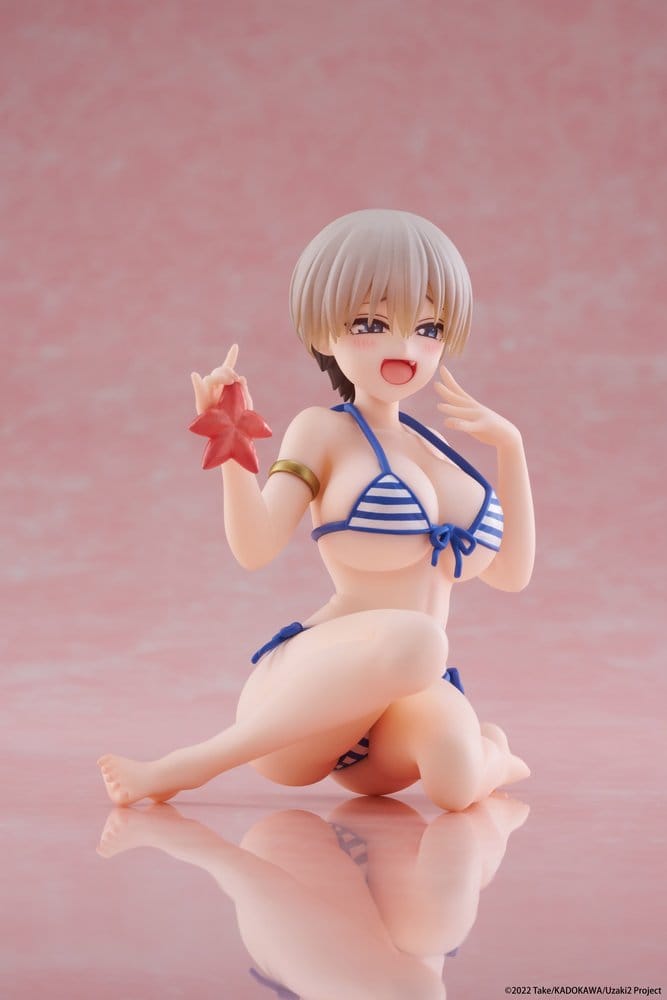 Uzaki-chan Wants to Hang Out! Desktop Cute PVC Figur Hana Uzaki (Swim wear Ver.) 13 cm Image 9