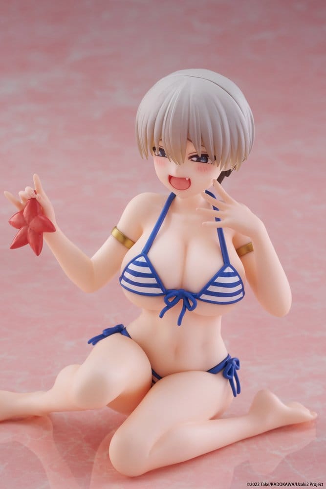 Uzaki-chan Wants to Hang Out! Desktop Cute PVC Figur Hana Uzaki (Swim wear Ver.) 13 cm Image 11