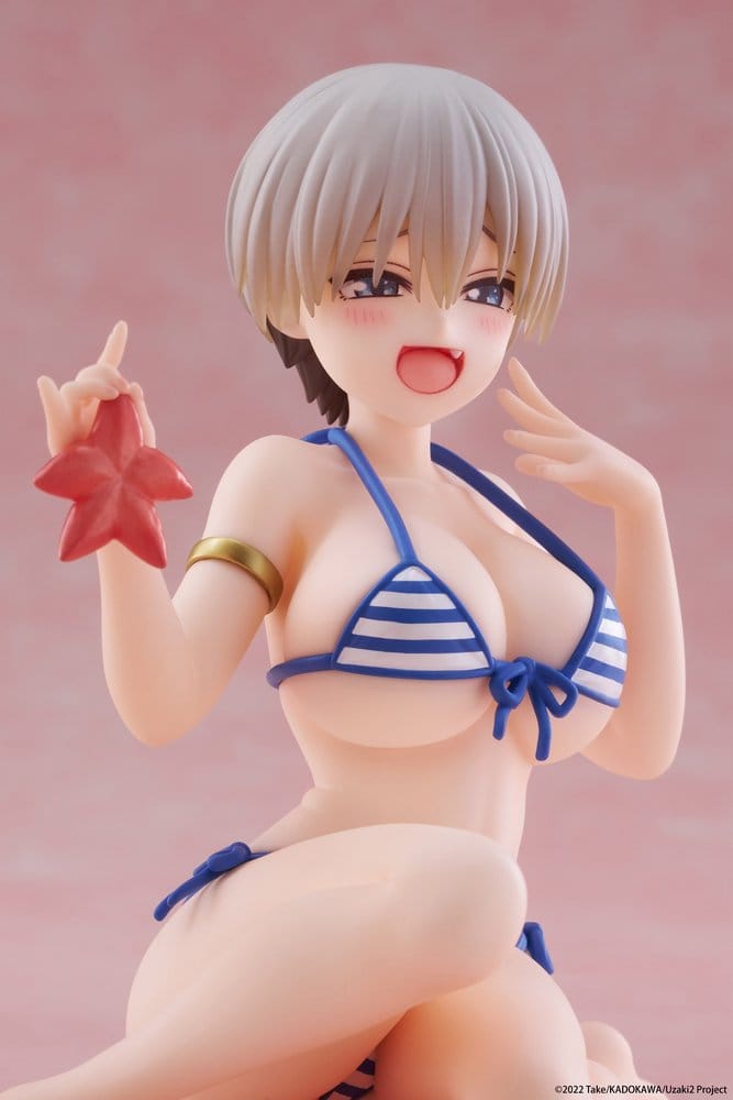 Uzaki-chan Wants to Hang Out! Desktop Cute PVC Figur Hana Uzaki (Swim wear Ver.) 13 cm Image 12