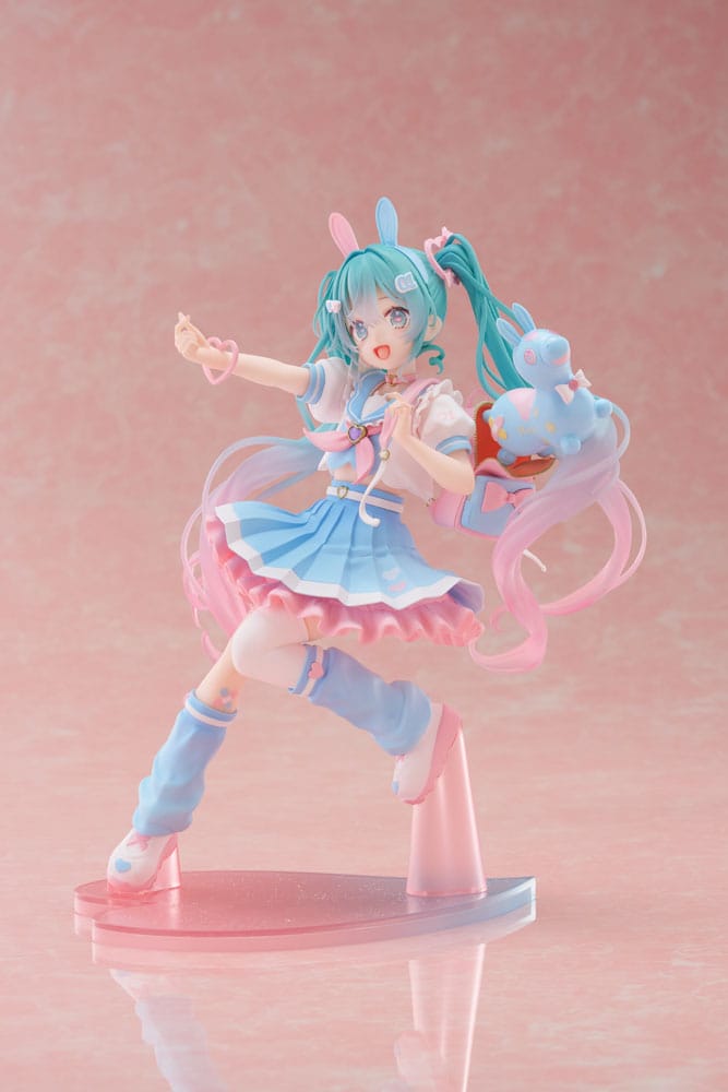 Hatsune Miku x RODY Newly Written Taito Kuji Online PVC Statue Hatsune Miku 18 cm Image 3