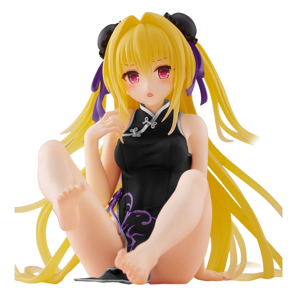 To Love-Ru Darkness PVC Statue Desktop Cute Figure Golden Darkness  (China Dress Ver.) Renewal 13 cm Image 1