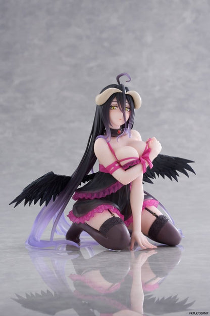 Overlord Desktop Cute PVC Figur Albedo (Negligee ver.) 13 cm Image 1