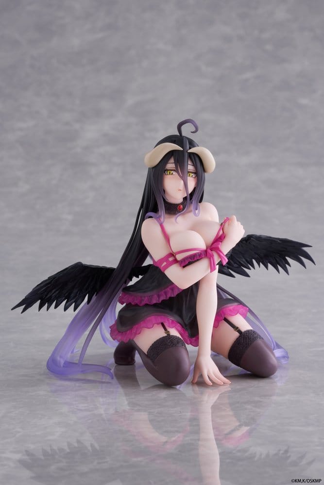 Overlord Desktop Cute PVC Figur Albedo (Negligee ver.) 13 cm Image 5