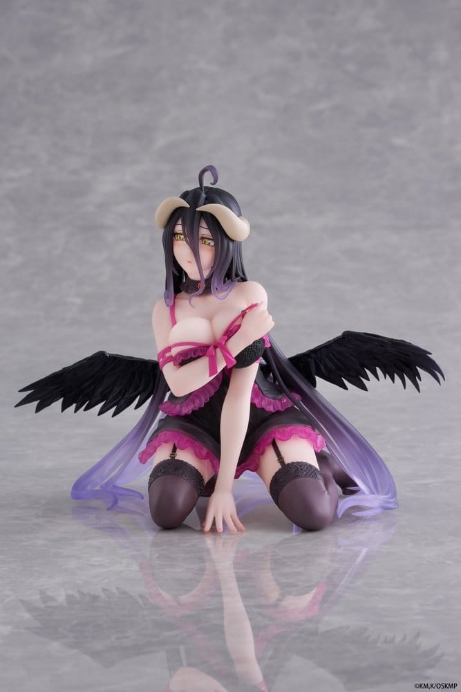 Overlord Desktop Cute PVC Figur Albedo (Negligee ver.) 13 cm Image 7