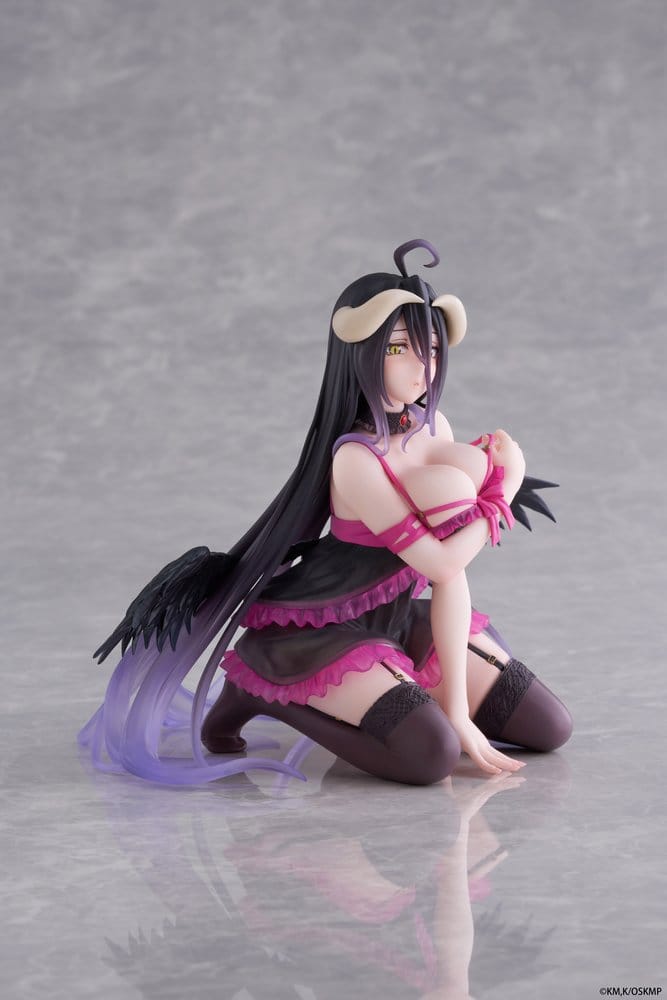 Overlord Desktop Cute PVC Figur Albedo (Negligee ver.) 13 cm Image 9