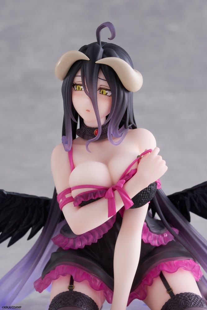 Overlord Desktop Cute PVC Figur Albedo (Negligee ver.) 13 cm Image 12