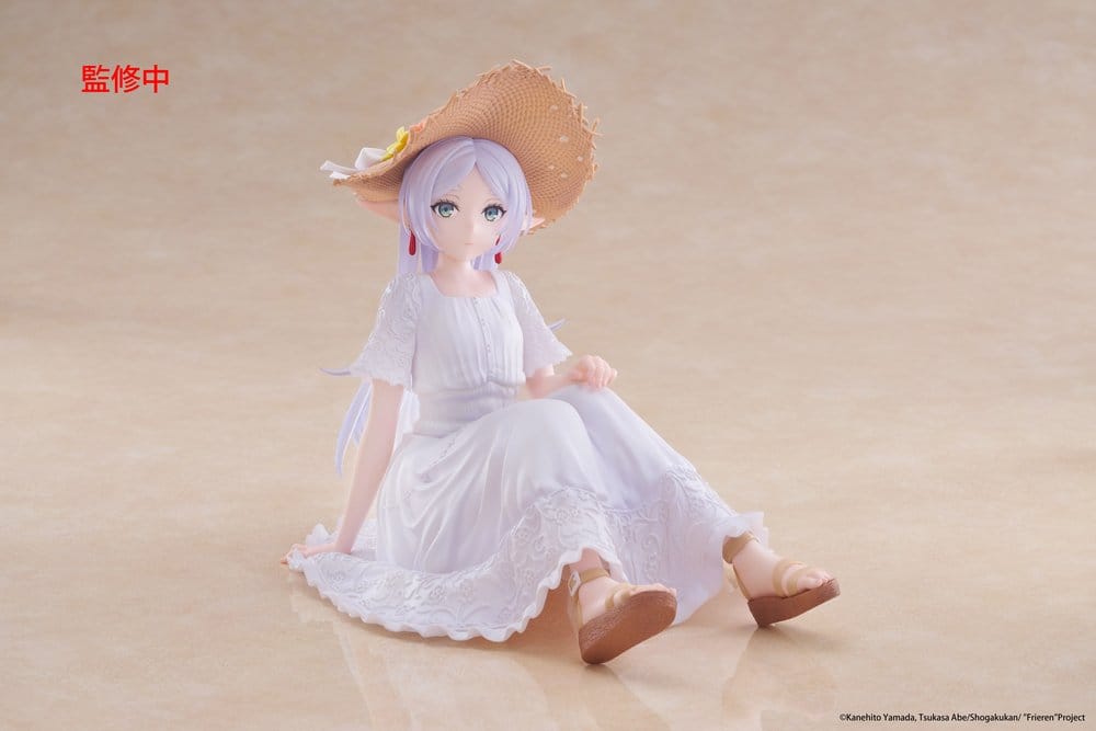 Frieren: Beyond Journey's End PVC Statue Desktop Cute Figure Frieren Summer Dress Ver. 13 cm Image 1