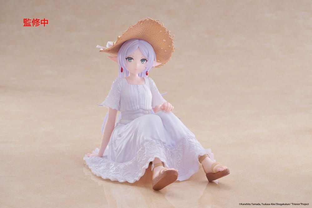 Frieren: Beyond Journey's End PVC Statue Desktop Cute Figure Frieren Summer Dress Ver. 13 cm Image 2