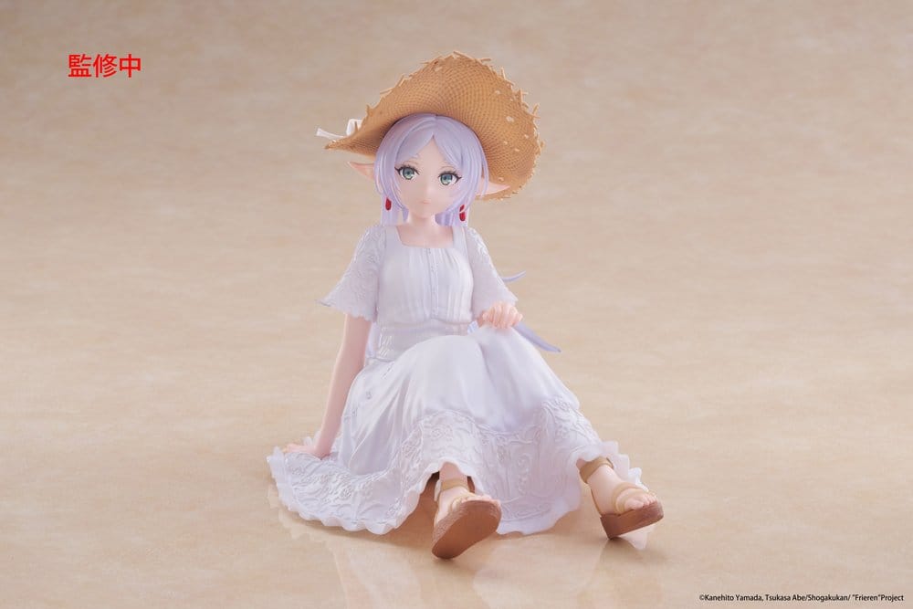 Frieren: Beyond Journey's End PVC Statue Desktop Cute Figure Frieren Summer Dress Ver. 13 cm Image 3
