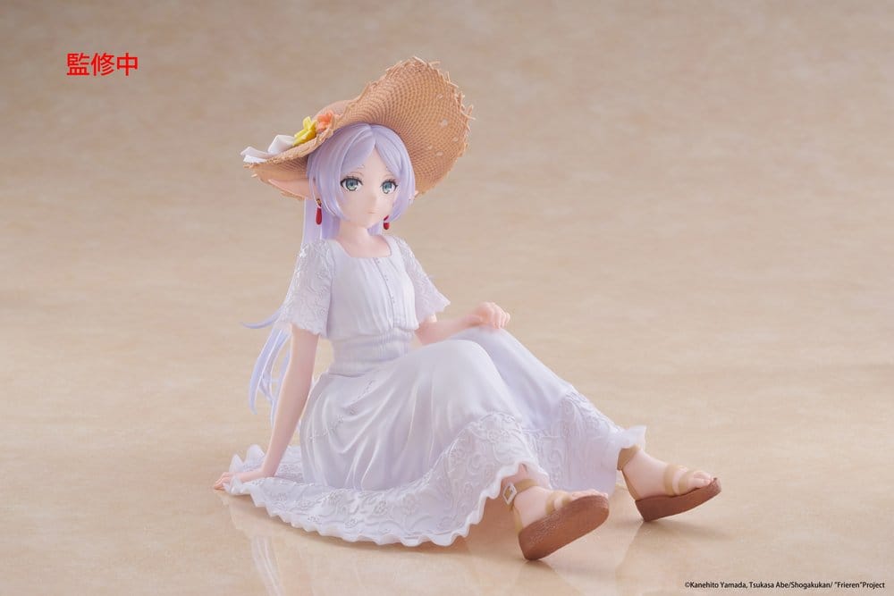 Frieren: Beyond Journey's End PVC Statue Desktop Cute Figure Frieren Summer Dress Ver. 13 cm Image 6