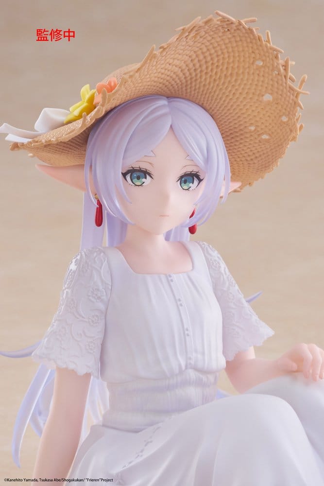 Frieren: Beyond Journey's End PVC Statue Desktop Cute Figure Frieren Summer Dress Ver. 13 cm Image 7