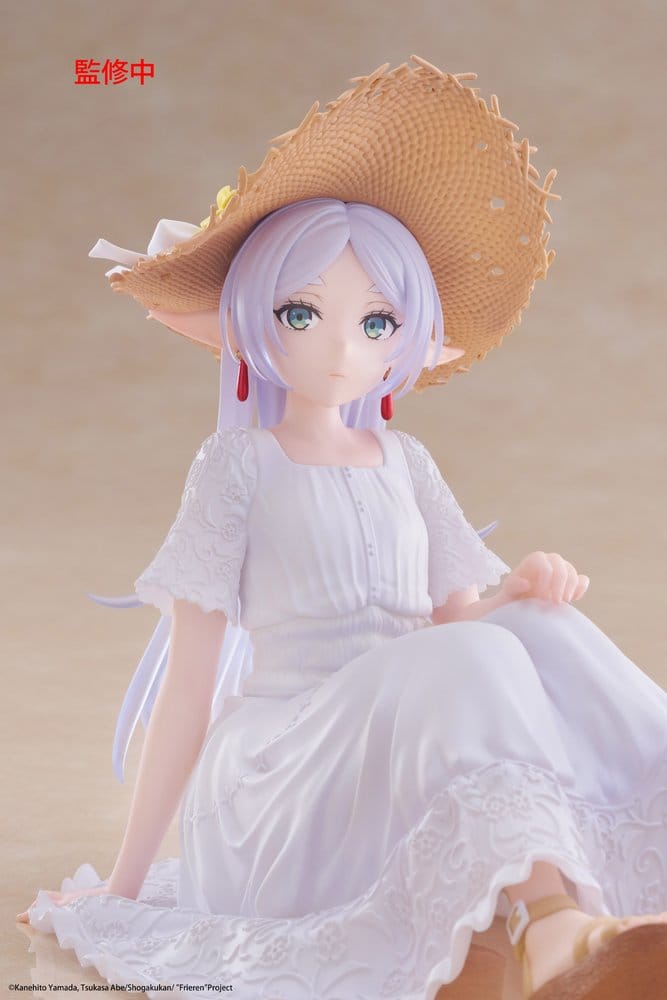 Frieren: Beyond Journey's End PVC Statue Desktop Cute Figure Frieren Summer Dress Ver. 13 cm Image 8
