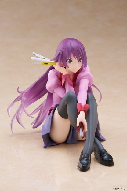 Monogatari PVC Statue Desktop Cute Figure Hitagi Senjougahara 13 cm Image 9