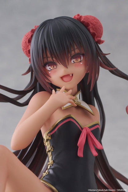 To Love-Ru Darkness Desktop Cute PVC Figur Nemesis (Chinese Dress Ver.) 13 cm Image 3