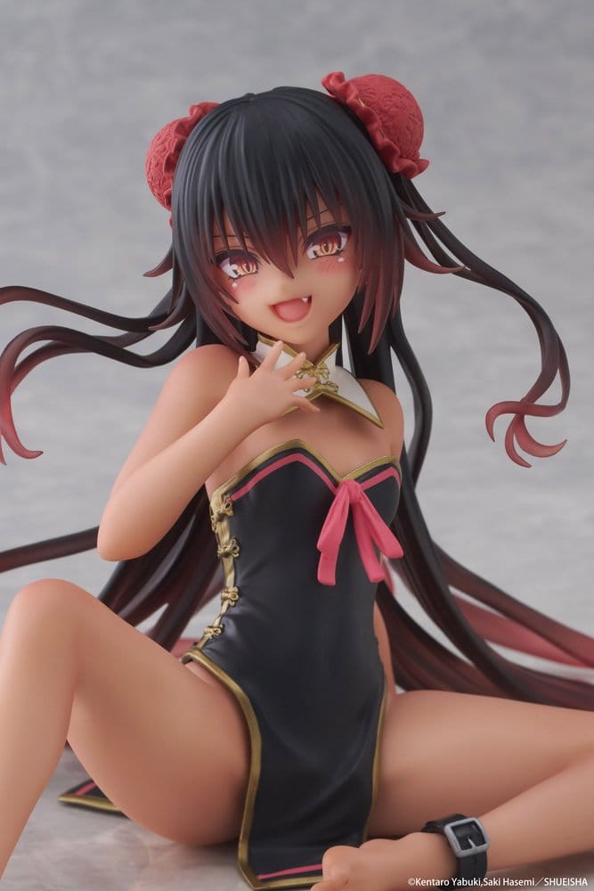 To Love-Ru Darkness Desktop Cute PVC Figur Nemesis (Chinese Dress Ver.) 13 cm Image 4
