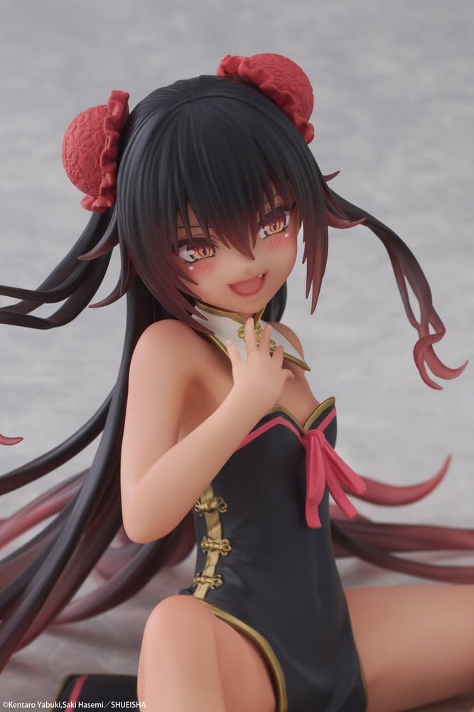 To Love-Ru Darkness Desktop Cute PVC Figur Nemesis (Chinese Dress Ver.) 13 cm Image 5