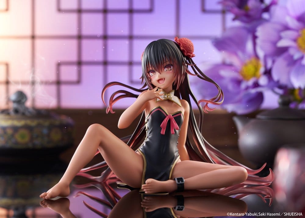 To Love-Ru Darkness Desktop Cute PVC Figur Nemesis (Chinese Dress Ver.) 13 cm Image 6