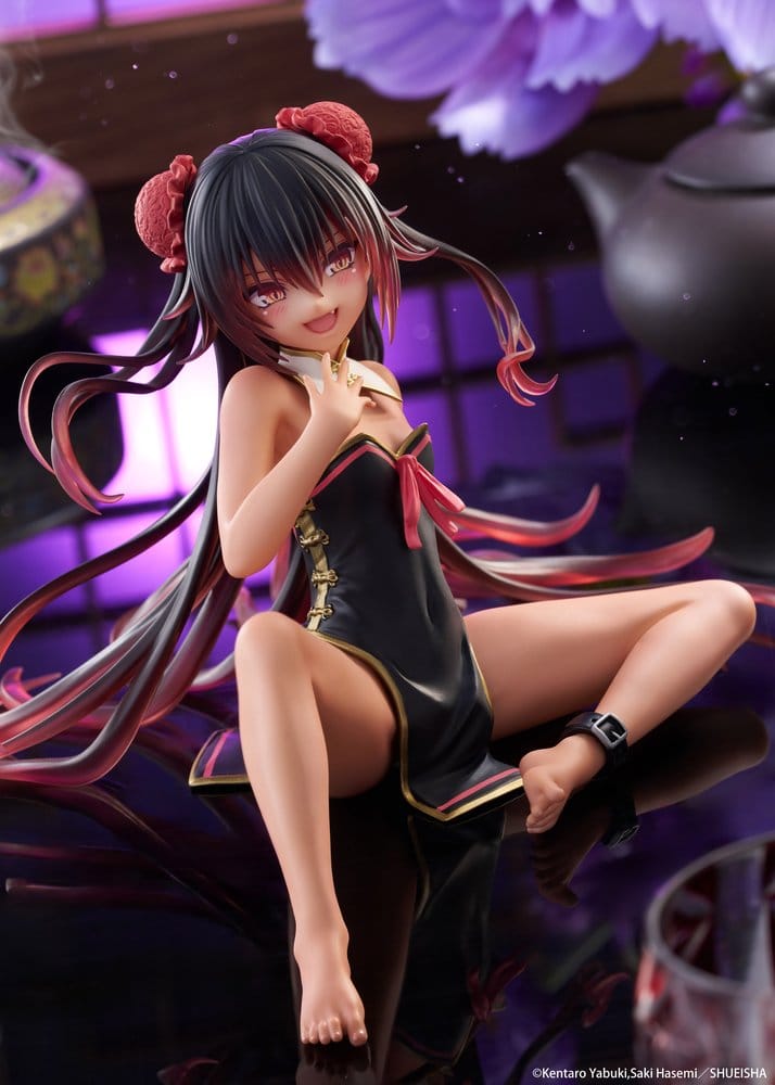 To Love-Ru Darkness Desktop Cute PVC Figur Nemesis (Chinese Dress Ver.) 13 cm Image 7